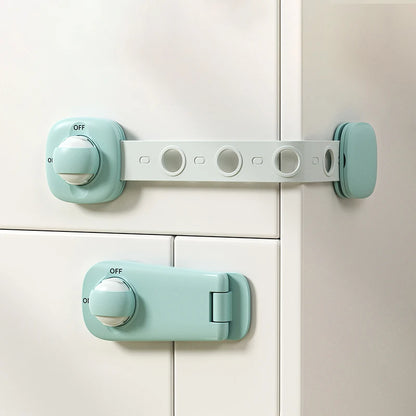 Baby Safety Lock Drawer Child Safety Cabinet Locks Adhesive Cabinet For Drawer Door Latches Baby Safe Straps Child Door Security