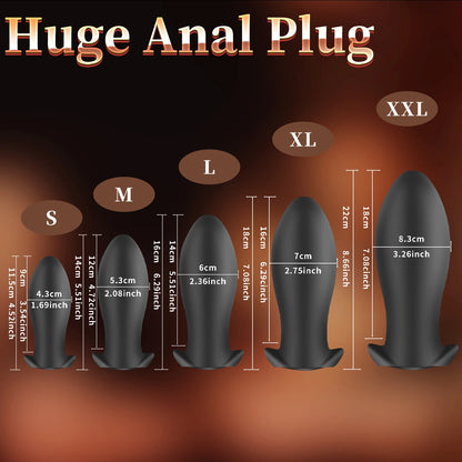 Huge Butt Plug Anal Sex Toys for Women Men Gay Prostate Massager BDSM Sexy Adult Toy Big Dildo Dick Sex Shop 18+ Adult Butt Plug