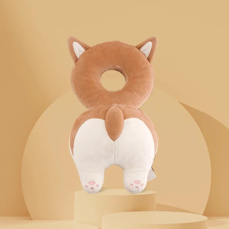 AIBEDILA Toddler Baby Head Protector Newborn Headrest Security Pillows Backpack Cartoon Kids Safe Learn to Walk Support Cushion