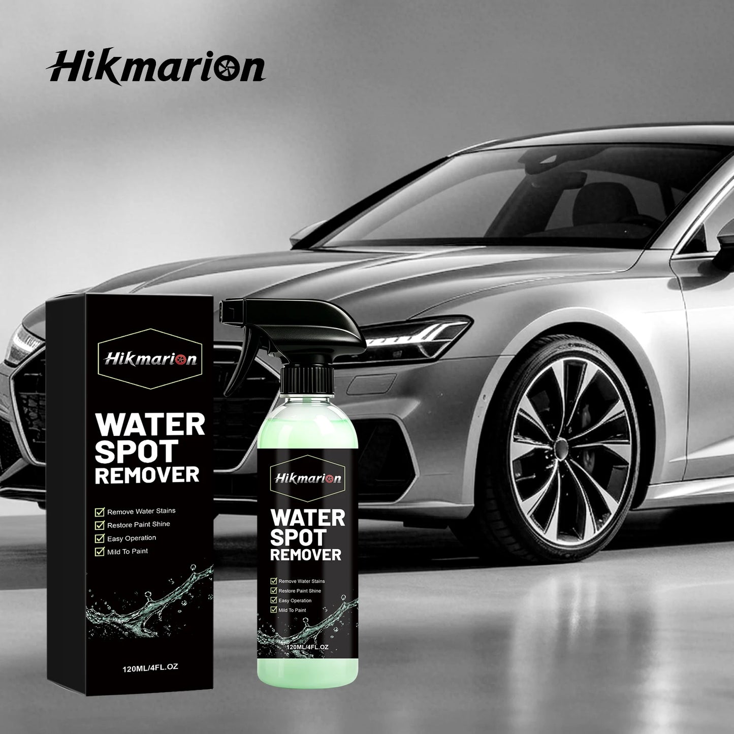 Car Water Spot Remover Repairs Watermark Stains Improves Paint Blemishes Prevents Corrode Delays Aging Windscreen Cleaning Agent