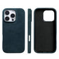 Full Coverage Magnetic Case For IPhone16 Pro 17 15 14 13 12 for ALCANTARA Magsafe Artificial Leather Supercar Suede Phone Cover