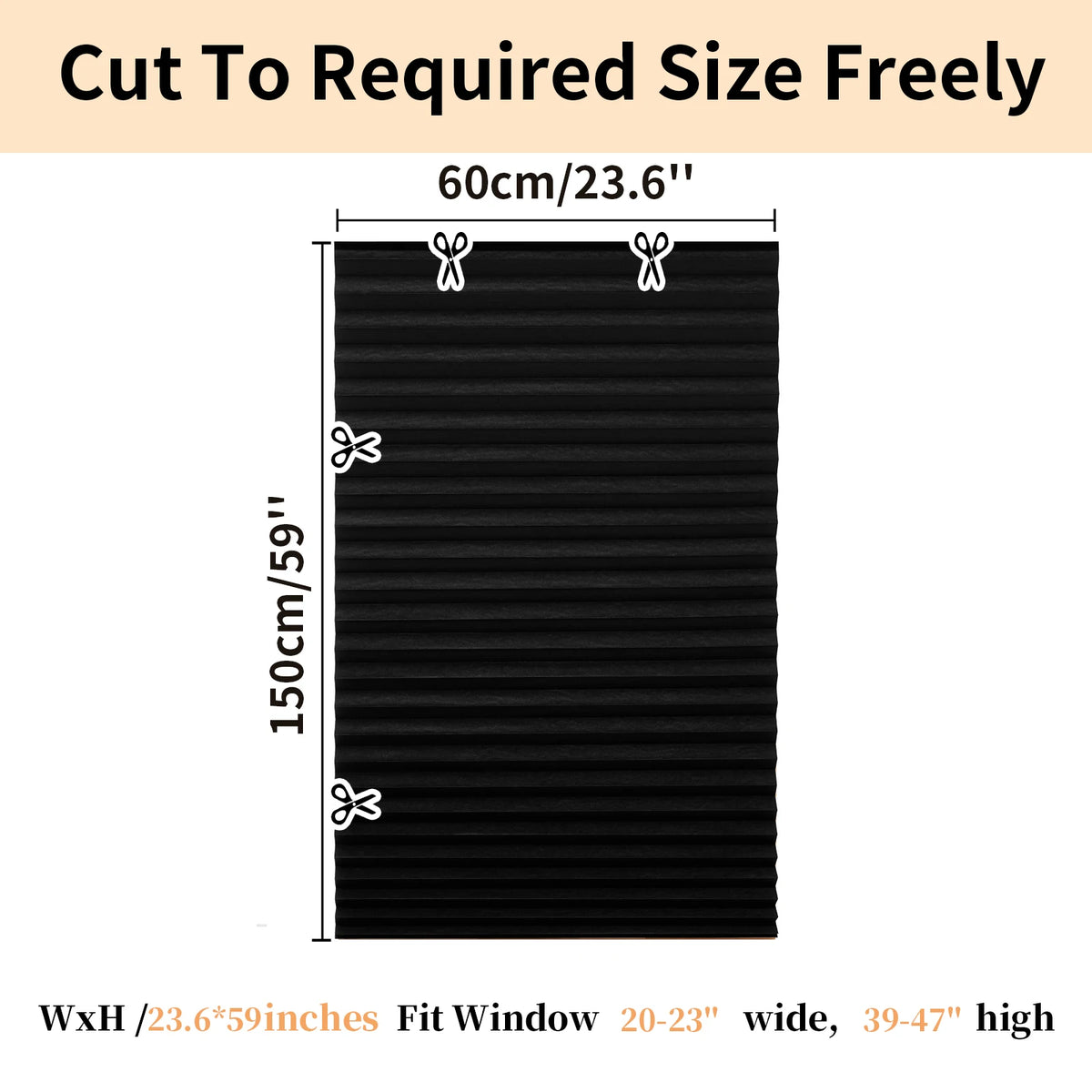 No Drill Blinds Stick on Curtains Blinds for Bedroom Kitchen Bathroom Windows Light Filtering Privacy Protection with Clips