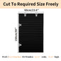 No Drill Blinds Stick on Curtains Blinds for Bedroom Kitchen Bathroom Windows Light Filtering Privacy Protection with Clips