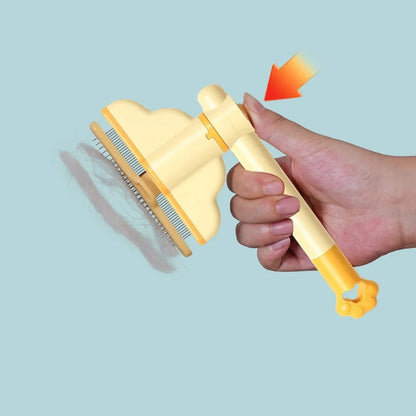 Self-Cleaning One-Button Dog Comb Pet Hair Remover Cat Brush Massage Grooming Combs for Dogs And Pets