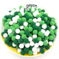 20/100/200/300/500pcs Cat Toys Cute Funny Stretch Plush Ball Cat Toy， Ball Creative Colorful Interactive Cat Puff Balls Chew Toy