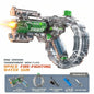 Simulated Firing and Recoil Electric Water Gun Toys Children Automatic Sensor Lights Water Pistol Summer Outdoor Beach Kids Toy