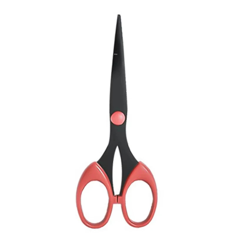 Color Scissor Stainless Steel Blade Safe Design Paper Cutting Scissors for Fine Art Diary Album Craft Office School Supplies