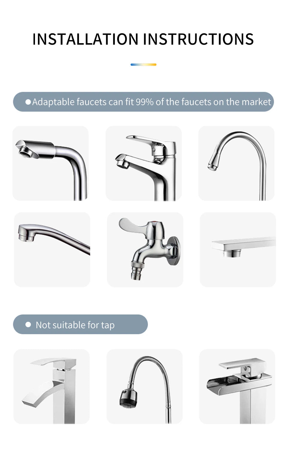 Fudeer Electric Water Heater Kitchen Faucet Conector Instant Hot Water Tap Adapter 220V  Water Heater Bathroom Accessories