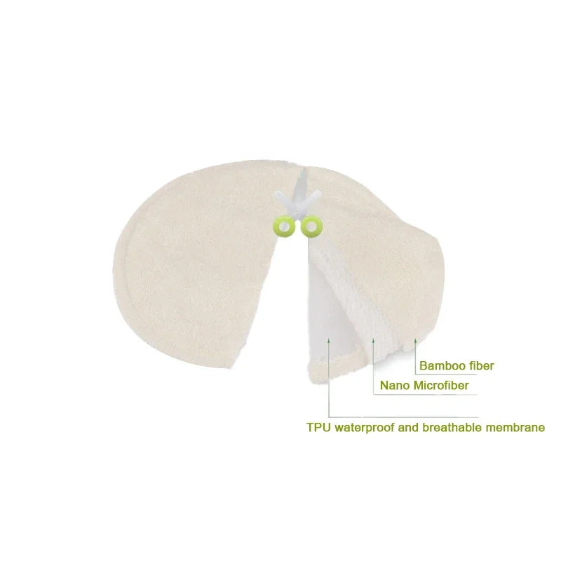 Leak Proof Washable Dry and Anti Overflow Breast Pad for Pregnant Women Reusable Breast Patch Pad for Pregnant Women