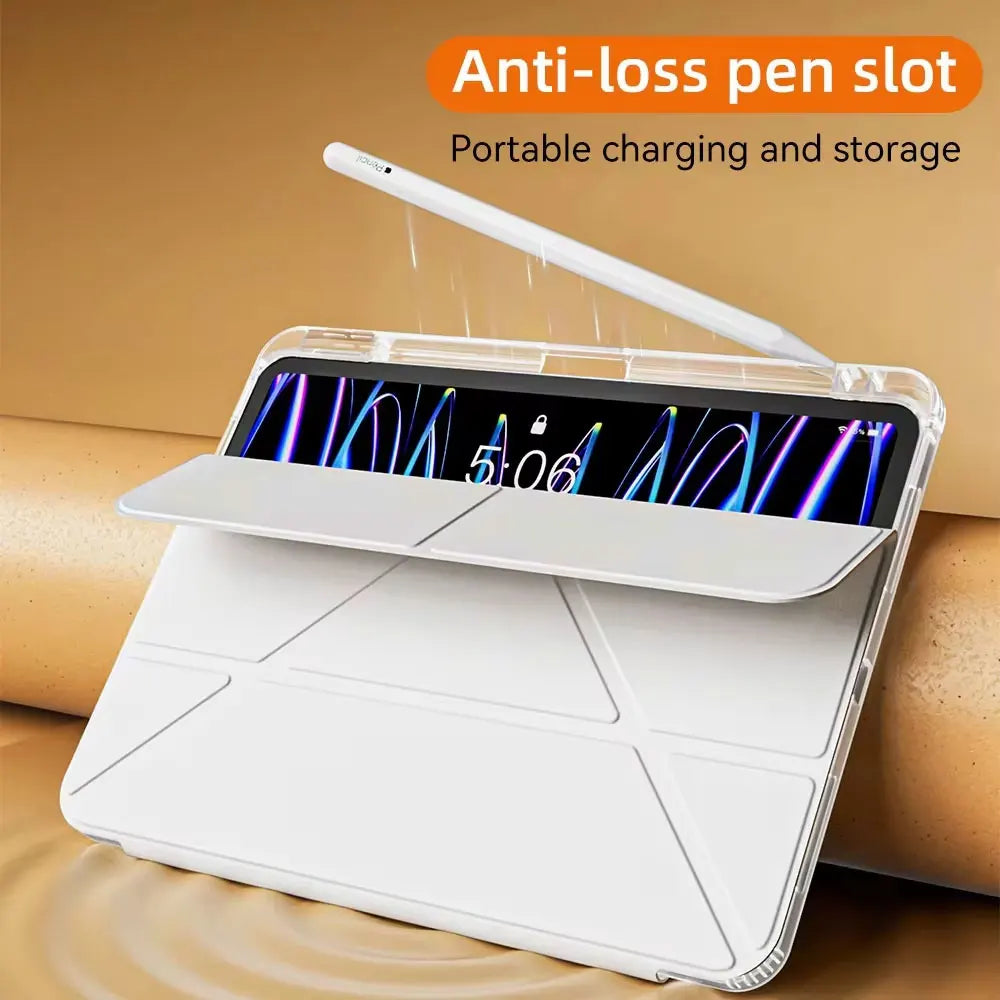 Clear Case For iPad Pro 11 iPad 10.2 7th 8th 9th 10th Gen Cover iPad Air 6 5 4 3 10.2 10.9 13 12.9 M2 M4 Mini 6 7 8.3 Clear Case