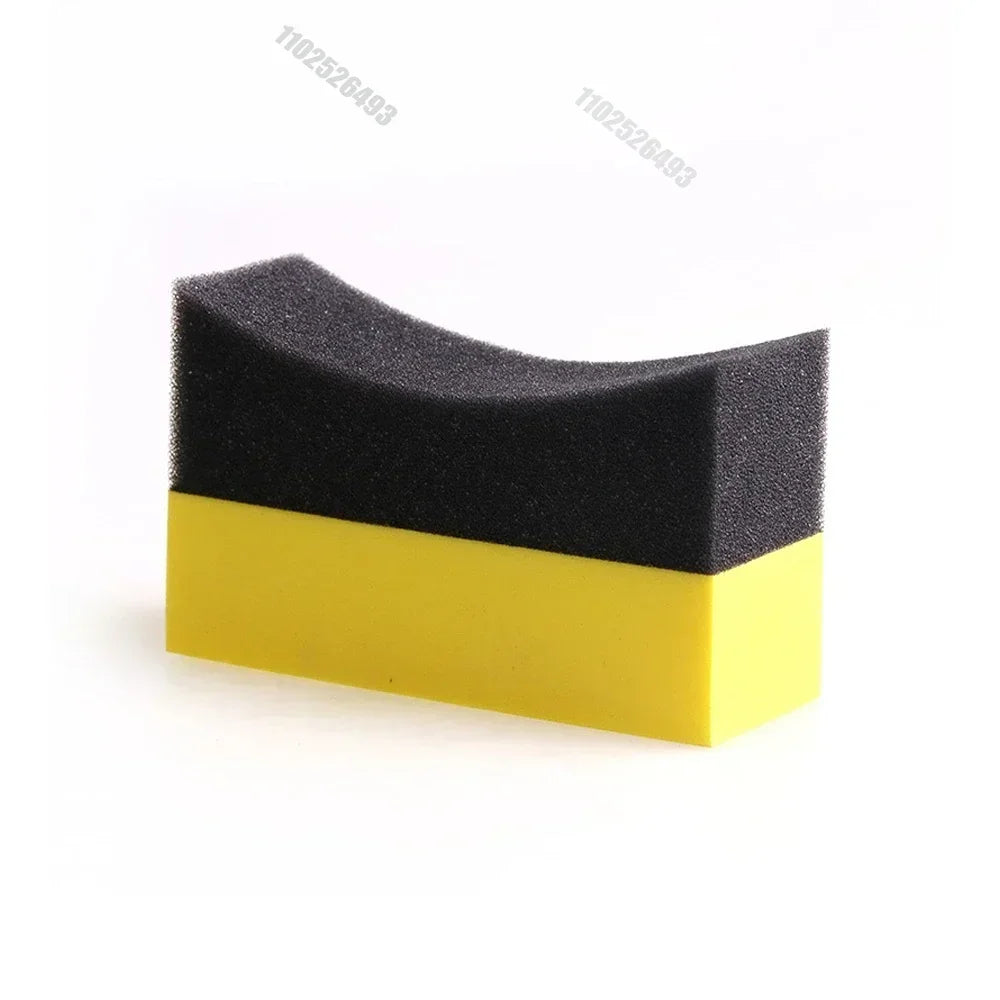 5/10pcs Car Wheel Cleaning Sponge Tire Wash Wiper Water Suction Sponge Pad Wax Polishing Tire Brushes Tools Car Wash Accessories