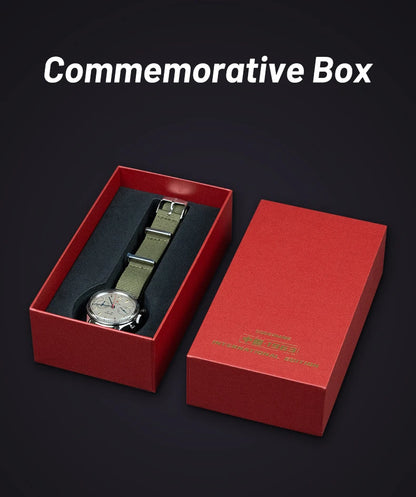 Seagull 1963 International Edition Watch for Men Chronograph Manual Winding Mechanical Watches Original ST1901 D304 Memorial