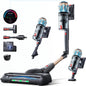 BUTURE S20 Cordless Vacuum Cleaner, 75KPa 650W Powerful Suction, 90 Min Runtime, Freestanding Charging Dock, Removable Battery, Smart Display Stick Vacuum for Pet Hair, Carpets and Hard Floors