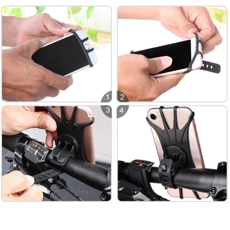 For iPhone GPS Device Baby Stroller Accessories Mobile Phone Holder Rack Universal 360 Rotatable Baby Pram Cart Phone Holdeolder
