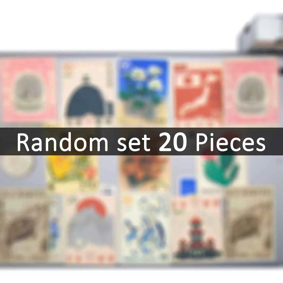 20/30/50PCS Old Stamps Stickers Nostalgia Retro Funny Graffiti Decals for Scrapbook Diary Luggage Car Laptop Phone Sticker Toys