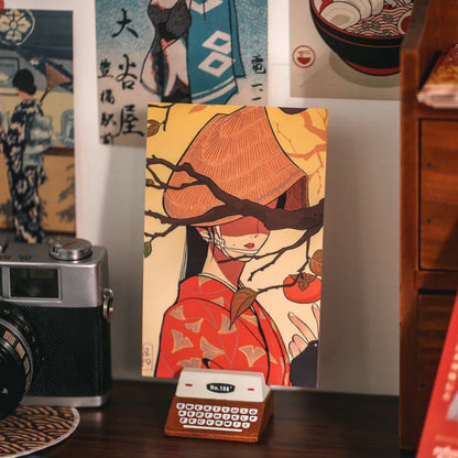 30 Sheets/Set Showa Monogatari Series Postcard Japanese Girl illustration Greeting Cards Message Card Business Gift Card