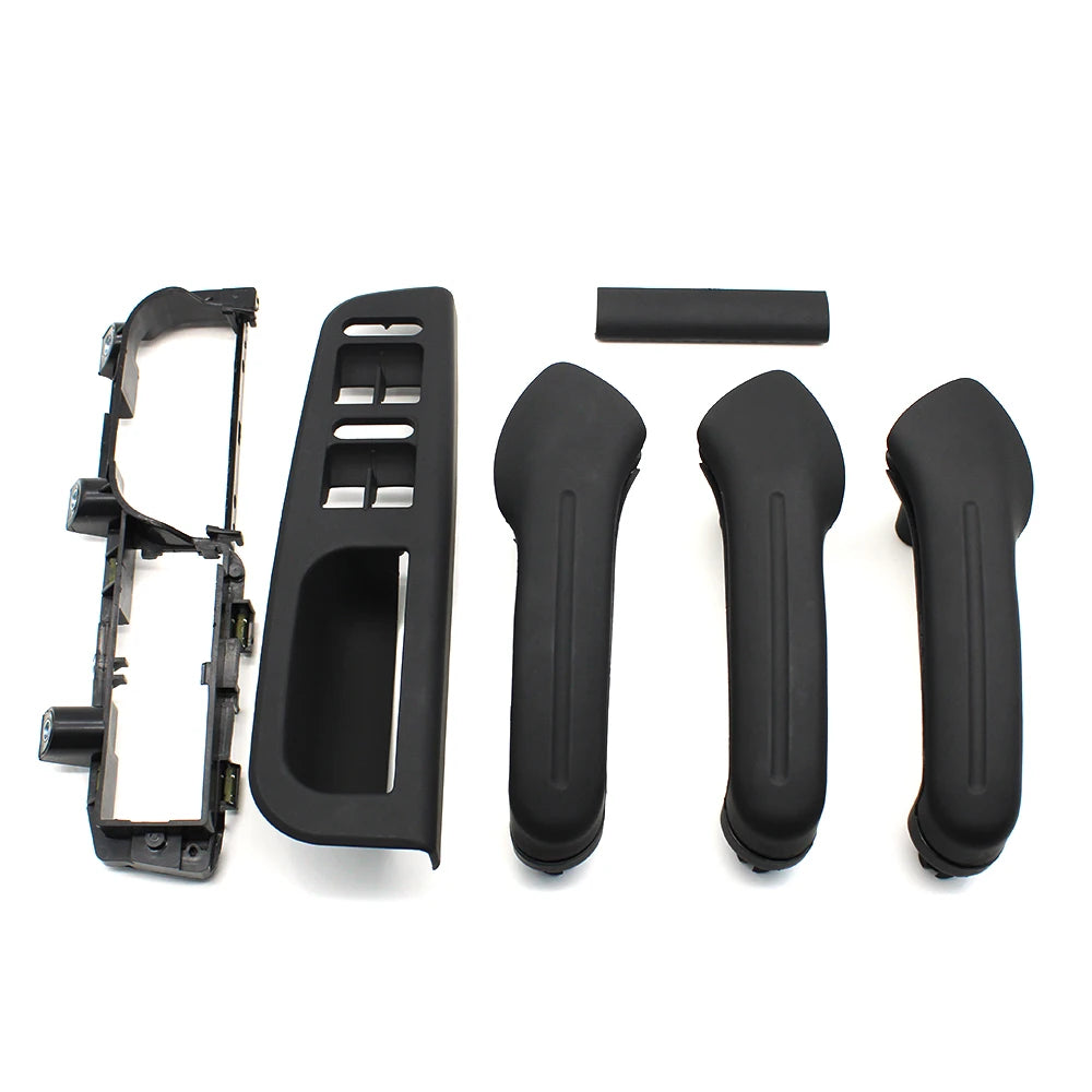 Interior Car Door Armrest Cover Panel Pull Handle Grab Cover Replacement For Volkswagen VW Bora Golf 4 MK4 Jetta 1999-2004