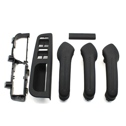 Interior Car Door Armrest Cover Panel Pull Handle Grab Cover Replacement For Volkswagen VW Bora Golf 4 MK4 Jetta 1999-2004