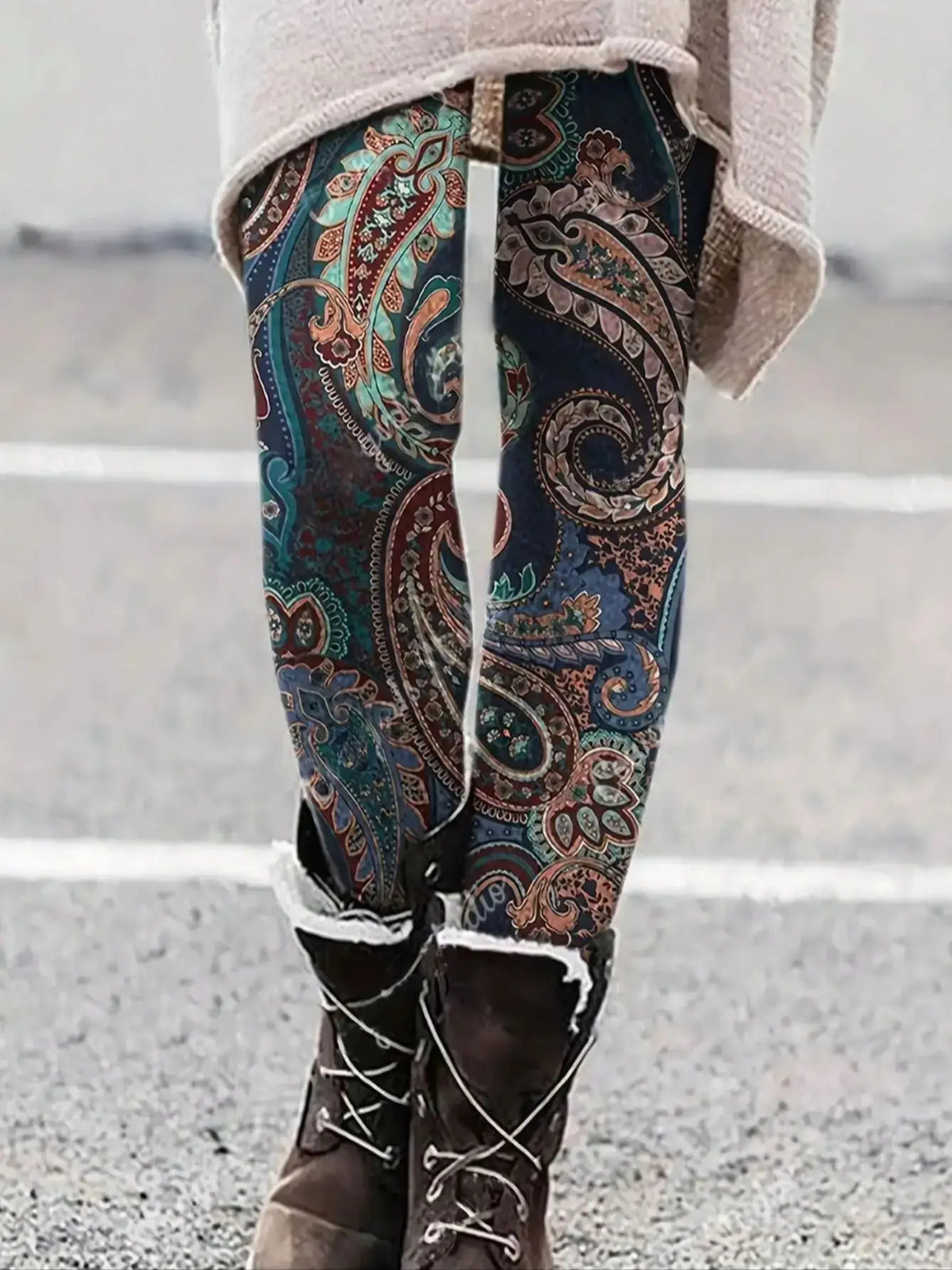 Women's Threaded Bottom Pants Casual Loose Fit High Waist Trousers for plus Size Ladies