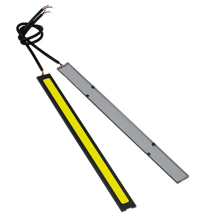 LED COB daytime running lights 17cm waterproof car lighting car interior design 12V 6500K high brightness strip lights
