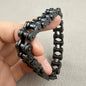 1pcs Punk Rock Stainless Steel Biker Mens Bracelet Link Chain Motorcycle Bike Bicycle Chain Bracelets Bangles Jewelry