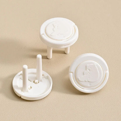 10pcs Baby Safety Socket Covers Electrical Outlet Protectors Cover Anti-electric Shock Socket Cover Child Safe Protection