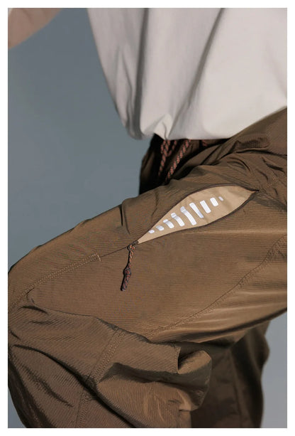Outdoor Sports Casual Track Pants Men Women Lightweight Hiking Breathable Waterproof Quick Dry Loose Techwear Cargo Pant Trouser