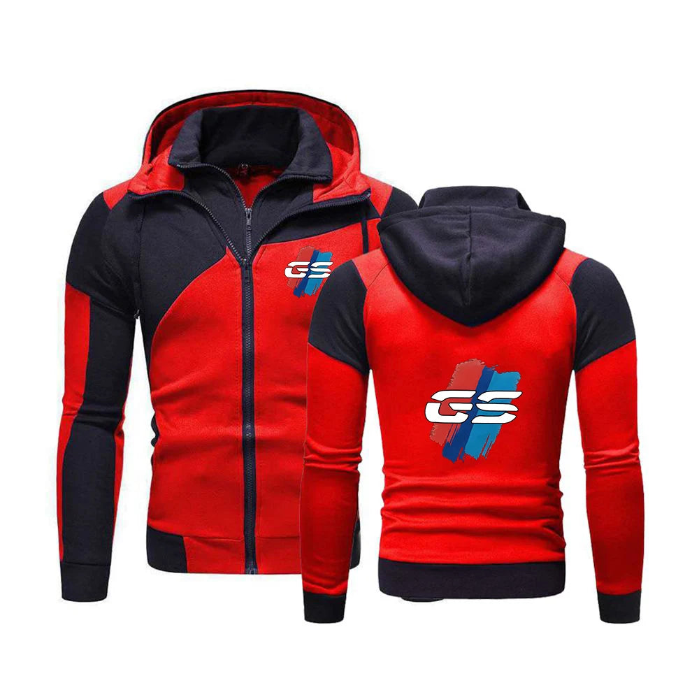 GS Adventure Motorcycle 2025 Spring Autumn Men's Fashion Long Sleeve Slim fit Sportswear Comfortable Hoodie Pants Suits