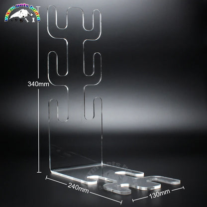 Anesthesia Breathing Circuit Support Acrylic Bracket for Corrugated Tube Holder Veterinary Equipment