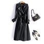 Real Leather Sheepskin Coat Women's Mid-Length Stylish Slimming Autumn Winter New Korean Style Coat Over-Knee Outerwear