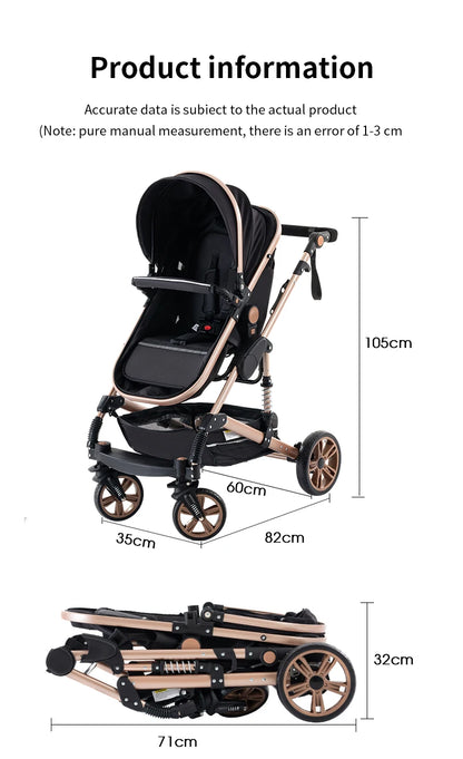 Baby stroller 3 in1,four wheel stroller,2 in 1 baby car,Lightweight strollers,Mutifunction Strollers,baby carriage,Poussette