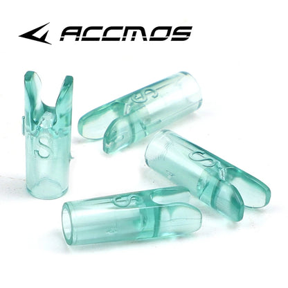 60pcs DIY Plastic Arrow Pin Nocks Size L And Size S For ID4.2mm ID6.2mm 3.2mm  Arrow Shaft Archery Accessory