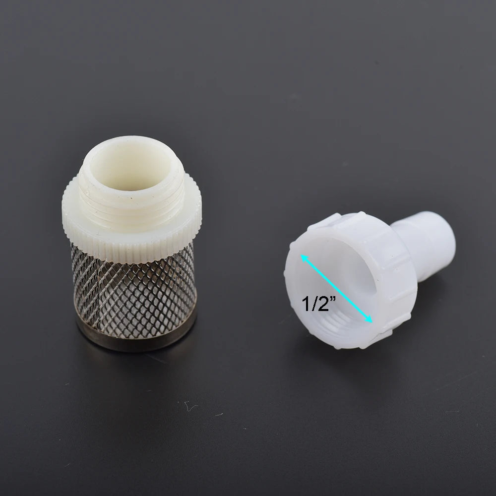 4~20mm Hose Filter Car Wash Tube Garden Irrigation Aquarium Filter Strainer Stainless Steel Mesh Filter