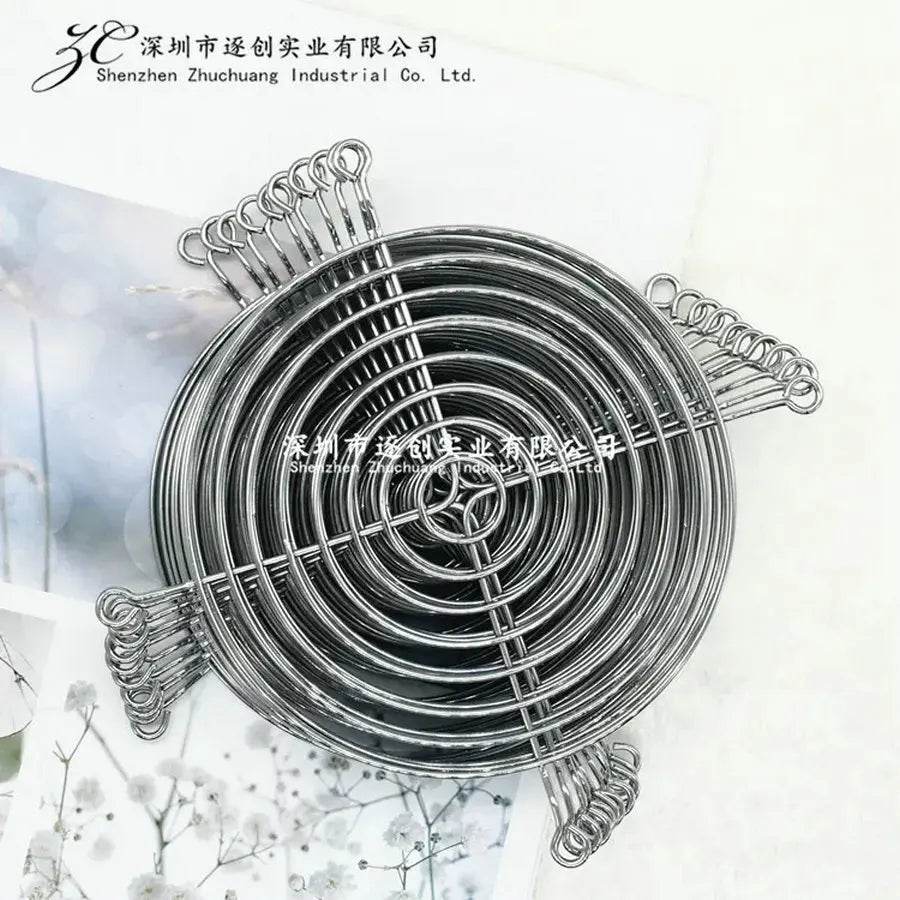 8cm cooling fan mesh cover 80x80mm 8025 fan protection iron mesh 304 stainless steel mesh