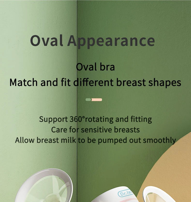 MAMIJOY Portable Electric Breast Pump USB Chargable Silent Portable Milk Extractor Automatic Milker Comfort Breastfeeding