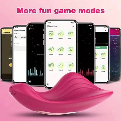 Wearable Bluetooth APP Vibrator for Women Wireless Remote Control Vibrating Egg Clitoris Stimulator Female Sex Toys for Couples