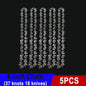6" Saw Chain for Mini Chainsaw Mini Steel Chainsaw Chains Electric Chainsaws 37 knots 18 knives Chain Replacement Saw Accessory