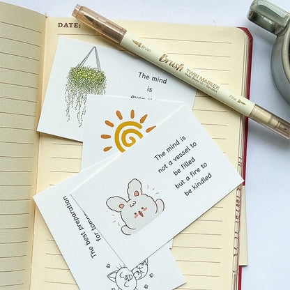 90pcs Inspirational Affirmation CardsMotivational QuotesMotivational InspirationBlessing CardsBirthday GiftsMessage Small Cards