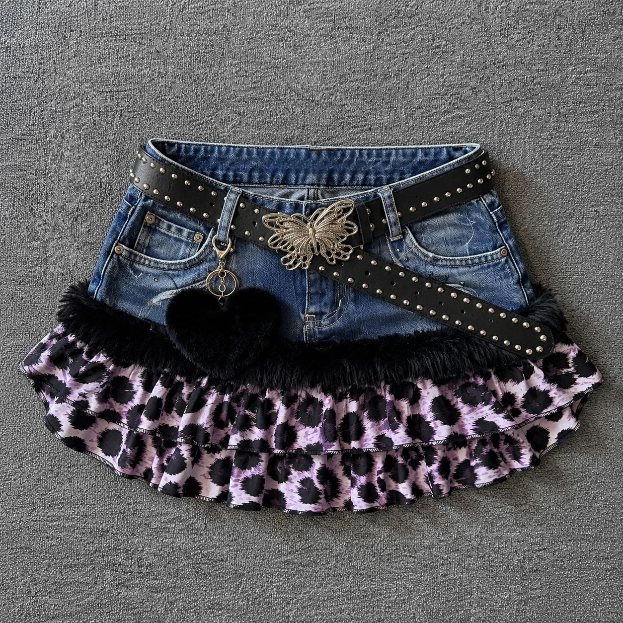 Casual American Vintage Mini Skirt For Women Y2K Subculture Punk Retro Style Sexy Slim Jean Skirts Party Outfits Teen Girls 2026