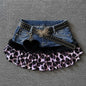 Casual American Vintage Mini Skirt For Women Y2K Subculture Punk Retro Style Sexy Slim Jean Skirts Party Outfits Teen Girls 2026