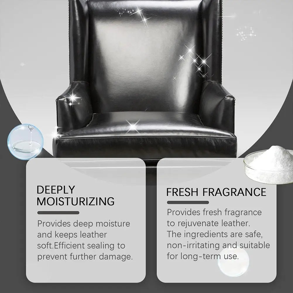 60ml Car Care Kit Liquid Leather Skin Refurbish Repair Tool Auto Seat Sofa Coats Holes Scratch Cracks Restoration Black