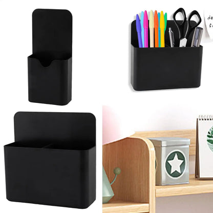 Magnet Pen Holder Magnetic Pen Cup Pencil Holder Fridge Pen Holder Storage Organizer Marker Holder For Refrigerator Cabinet