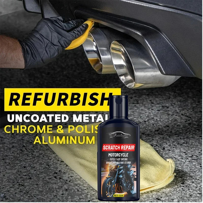 Car Wheel Rim Scratch Refurbishment Paste, Tire Rim Scratch Paint Repair Paste - Black And White Silver Aluminum Alloy Rim