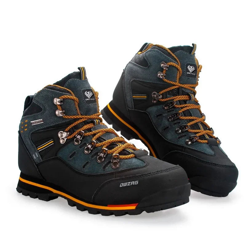 Mixed Gender Hiking Shoes Men Winter Mountain Climbing Trekking Boots Top Quality Outdoor Fashion Casual Snow Boots Plus Size 47