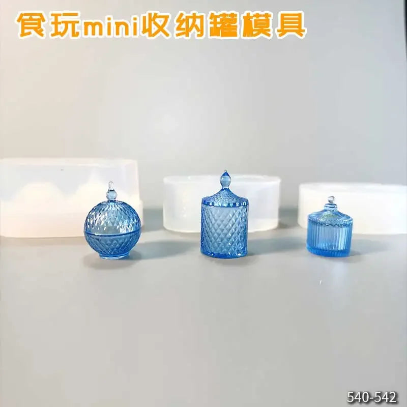 Miniature Food Play Mini Vintage Plate Fruit Plate Dinner Plate Doll House Mini Baking Baking Pan Organizer Jar Silicone Mold