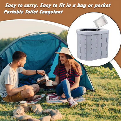 [No Need to Open the Portable | Stool Absorbent] 1-100 Pieces of Portable Fast Absorbing Stool Powder | Poo Powder Poo Gel