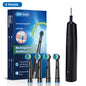 Electric Toothbrush Rotary Rechargeable Electric Toothbrush for Adults Rotating Electric Toothbrushes with 8 Soft Brush Heads