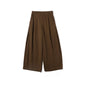 Vintage Brown Baggy Cargo Pants Men Koraen Harajuku Suit Pants Office Casual Trousers Male Wide leg Work New