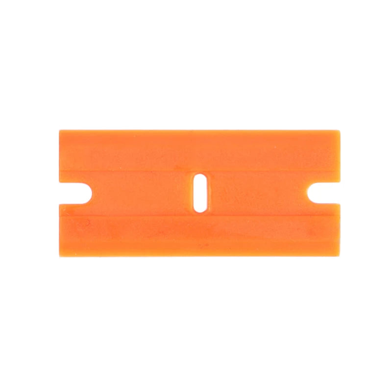 Auto Glass Cleaning Scraper Tool for Car Windows Stickers Non Scratch Scraper with Metal+Plastic Blades Oven & Hob Scraper