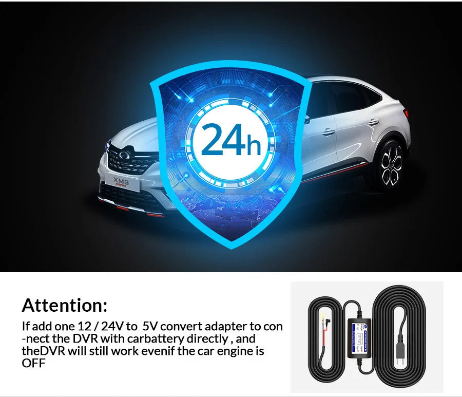 10 Inch Car DVR Car Touch Screen Video Recorder Dual 1080P Rearview Mirror Front and Rear HD Night Vision Camera Mirror
